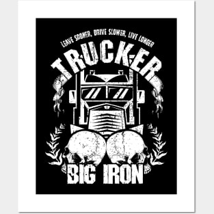 Trucker Posters and Art